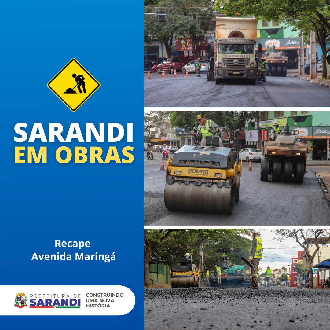 Sarandi em Obras - Avenida Maringá